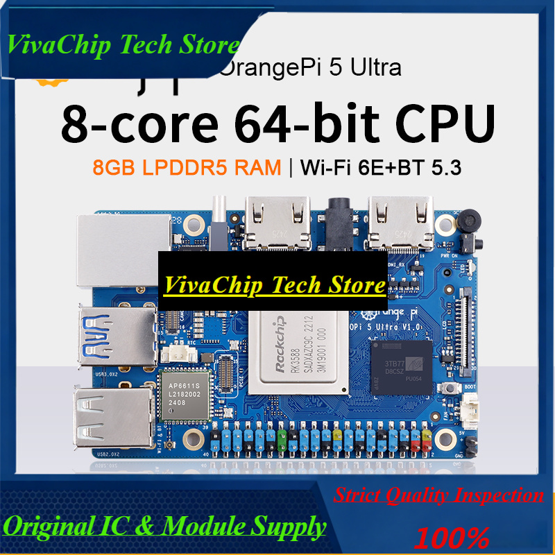VivacpOrange Pi 5 Ultra 8GB Ra - Rk3588 Mini Pc Board ulasan dan harga