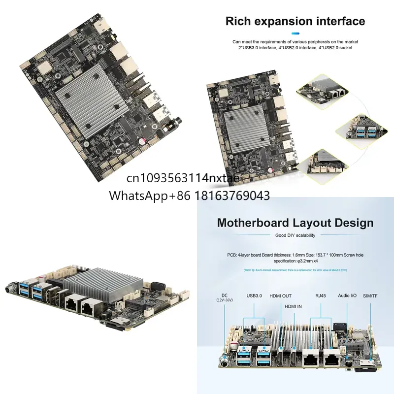2026 Hot! Rockchip Rk3588 Deve - Rk3588 Mini Pc Board ulasan dan harga