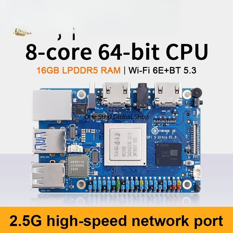 Pi 5 Ultra 16g Ram Rk3588 Ddr5 - Rk3588 Mini Pc Board ulasan dan harga