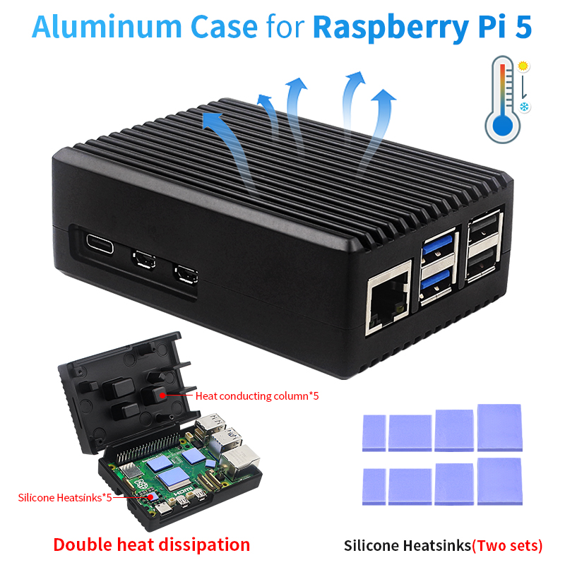 Raspberry Pi 5 Aluminium Alloy - Radxa Rock 5B 16Gb ulasan dan harga