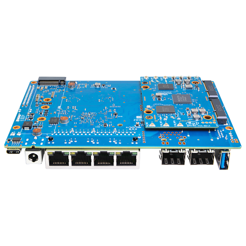 Banana Pi BPI-R4-NIC-BE14 WiFi - Bananapi Bpi R4 Wifi 7 ulasan dan harga