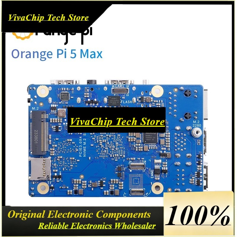 RoRuSOrangePi 5 Max 16GB with  - Orange Pi 5 Max Rk3588 ulasan dan harga
