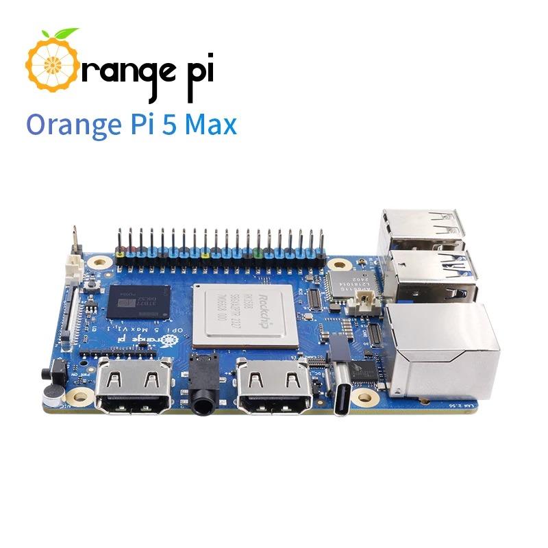 RoRuSOrangePi 5 Max 16GB with  - Orange Pi 5 Max Rk3588 ulasan dan harga