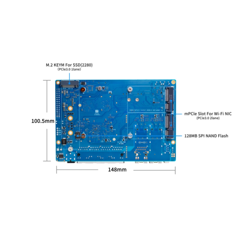 Banana Pi BPI R4 Wifi 7 board  - Bananapi Bpi R4 Wifi 7 ulasan dan harga