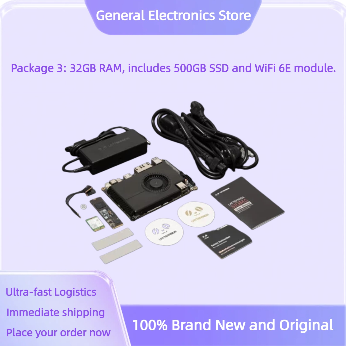 LattePanda Sigma Single-board  - Lattepanda Sigma 32Gb ulasan dan harga